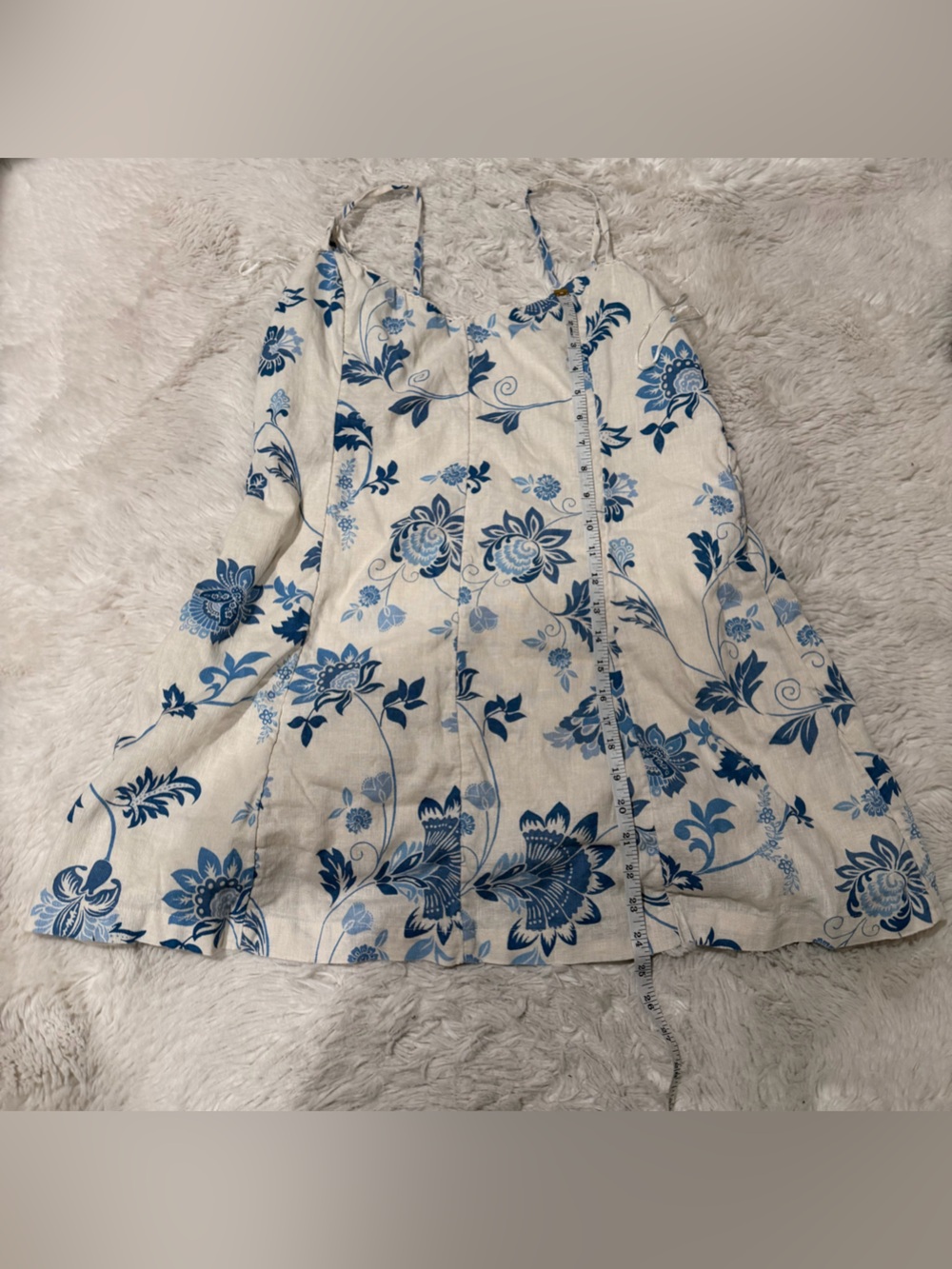 Abercrombie & Fitch Women's
Lace-Trim Linen-Blend Mini Dress - Picture 8 of 8